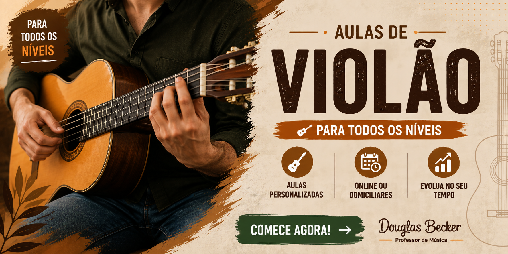 Aulas de violão